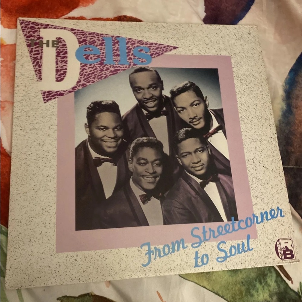 The Dells From Streetcorner To Soul LP 33 Rpm Charly Records CRB-1055